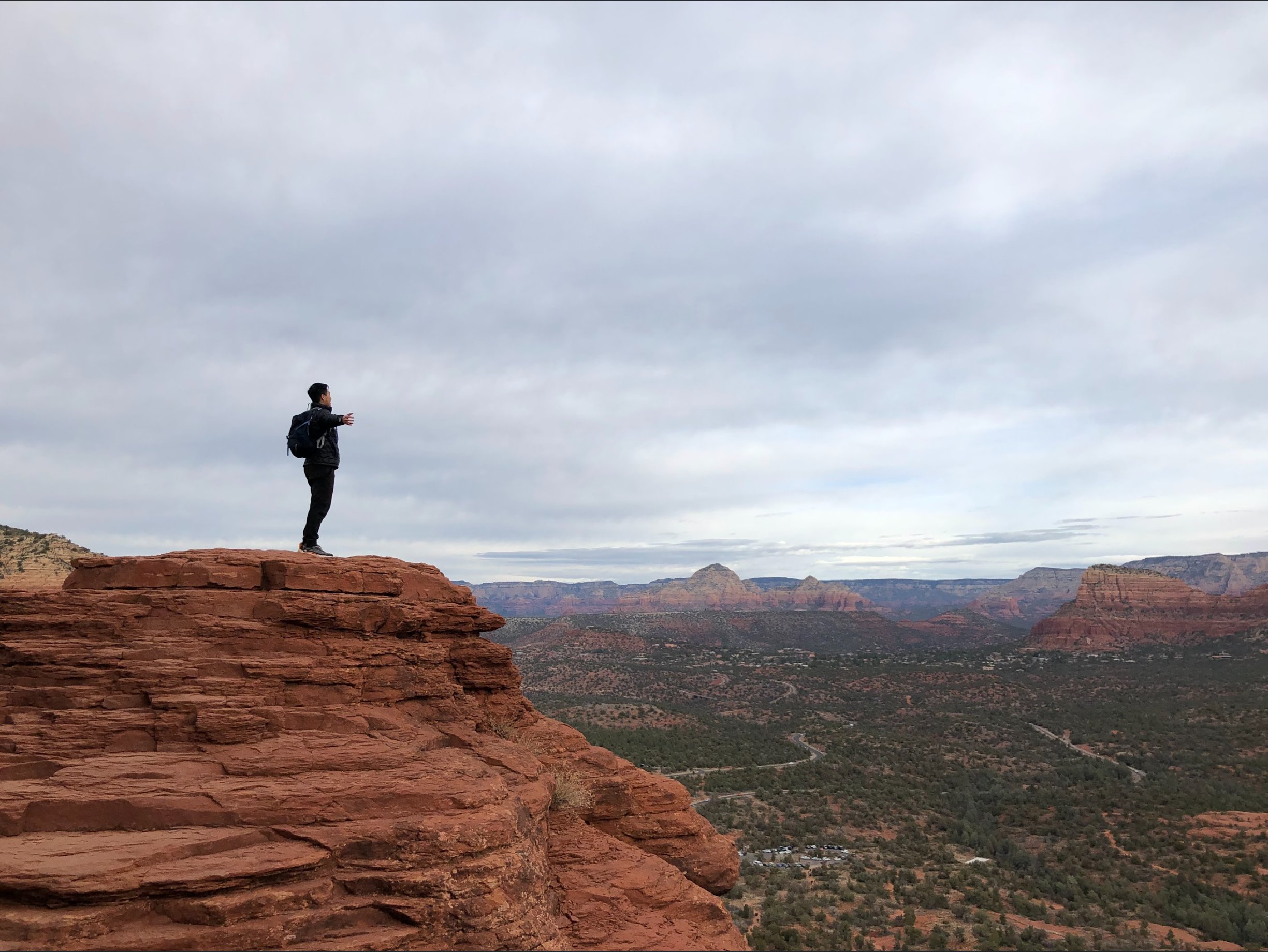 Ray Bui at Sedona, Arizona